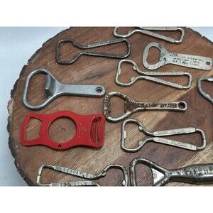 Advertising Metal Beer Bottle Can Openers Large Lot 20 Pieces Collection